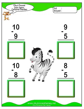 İşlemler yaprak test